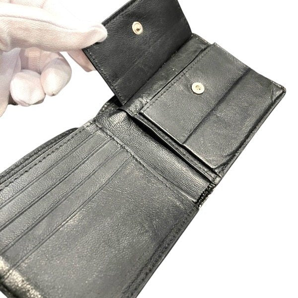 バレンシアガ レザー二つ折り財布