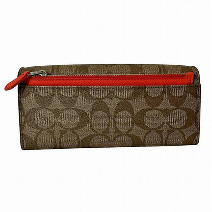 コーチ シグネチャー PVC 長財布