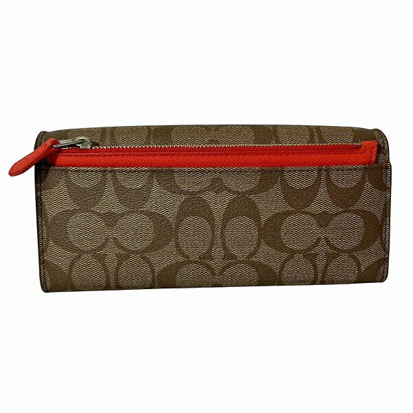 コーチ シグネチャー PVC 長財布