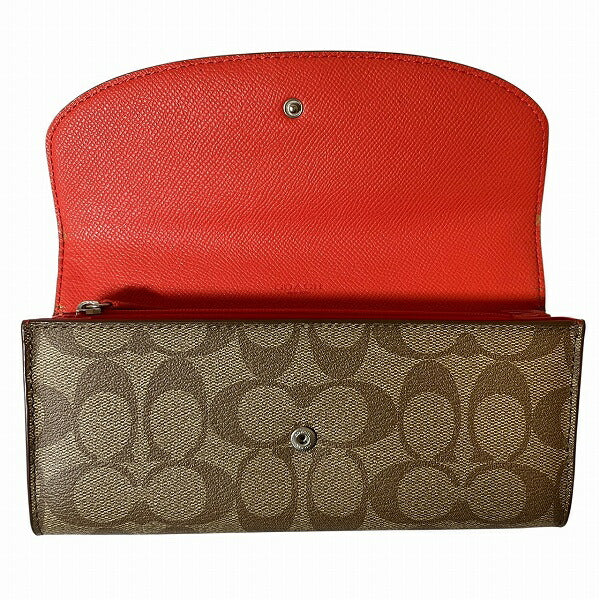 コーチ シグネチャー PVC 長財布