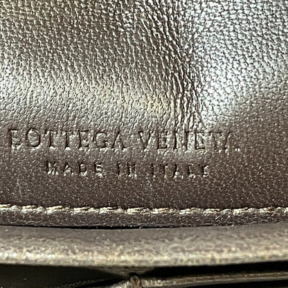 ボッテガ・ヴェネタイントレチャートレザー長財布