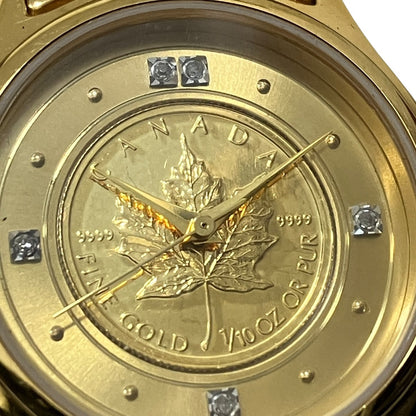 エルジン ステンレススチール クオーツ 腕時計