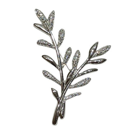 スワロフスキー ラインストーン ブローチ