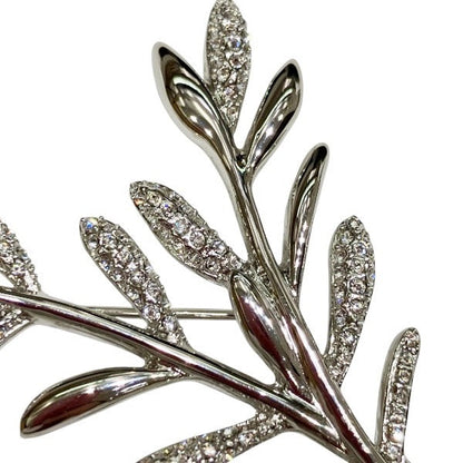 スワロフスキー ラインストーン ブローチ