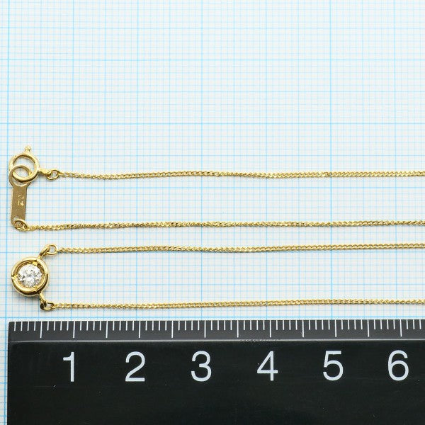 Au750 ダイヤモンドネックレス
