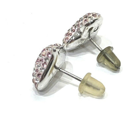 スワロフスキー ハート ピアス