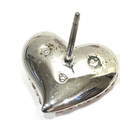 スワロフスキー ハート ピアス