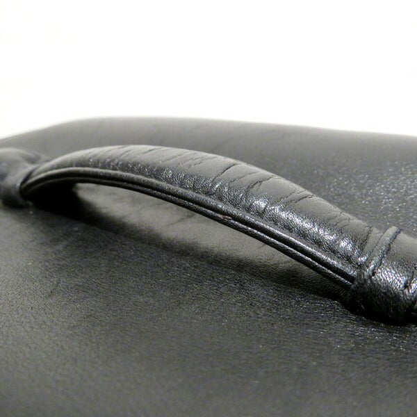 シャネル バイカラー ラムスキン ハンドバッグ