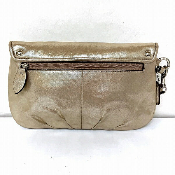 コーチ 合成皮革 クラッチ バッグ