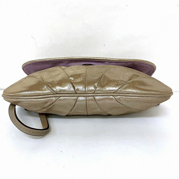 コーチ 合成皮革 クラッチ バッグ