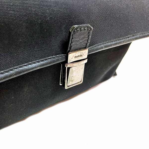 グッチ キャンバス レザー クラッチバッグ