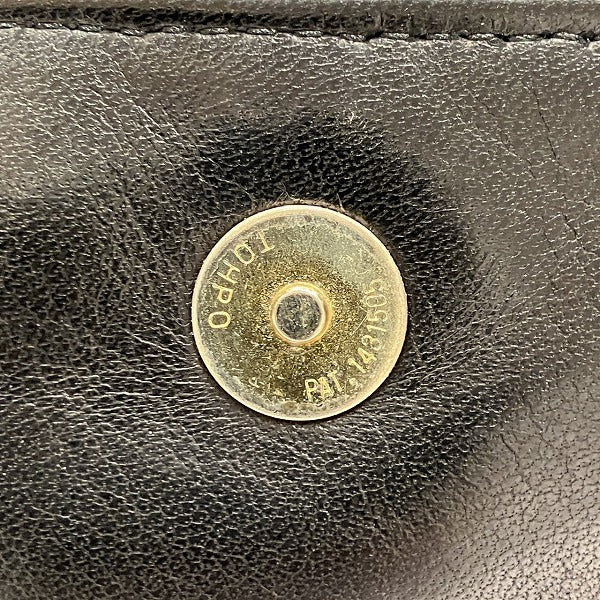 ボッテガ・ヴェネタイントレチャートレザークラッチバッグ