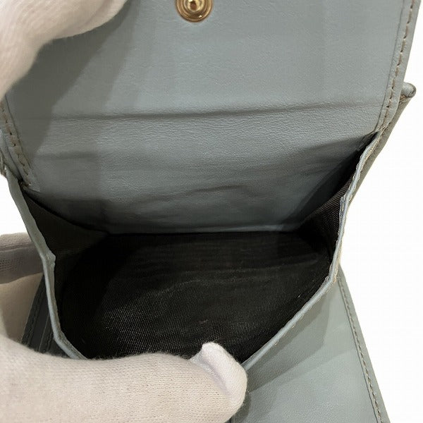 グッチ GG レザー キャンバス ウォレット