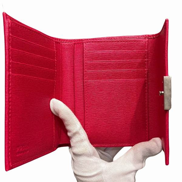 フルラ レザー 二つ折り 財布