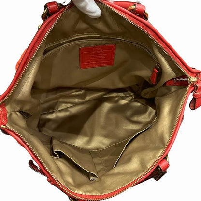 コーチ マディソン ナイロン レザー 2WAY バッグ