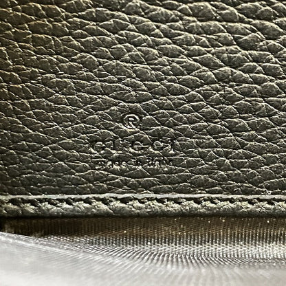 グッチ ロゴ プリント レザー ロング ウォレット