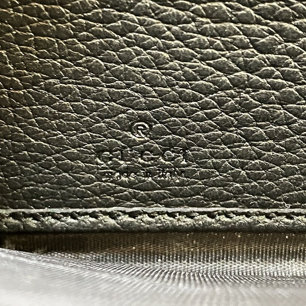 グッチ ロゴ プリント レザー ロング ウォレット