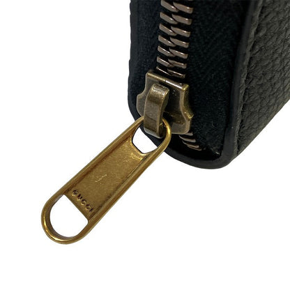 グッチ ロゴ プリント レザー ロング ウォレット