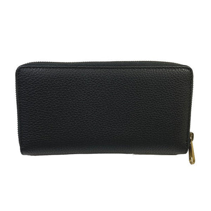 グッチ ロゴ プリント レザー ロング ウォレット