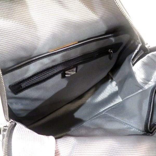 MCM コーテッド キャンバス レザー バックパック