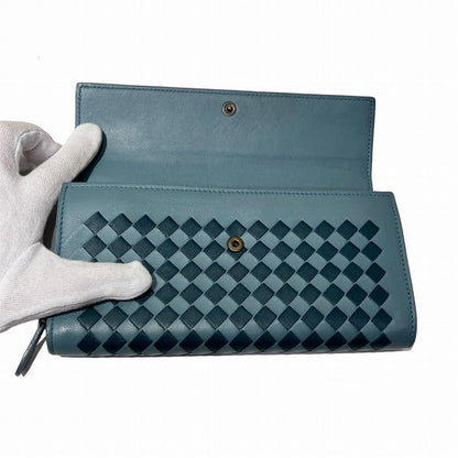 ボッテガ ヴェネタ イントレチャート チェッカー コンチネンタル ウォレット