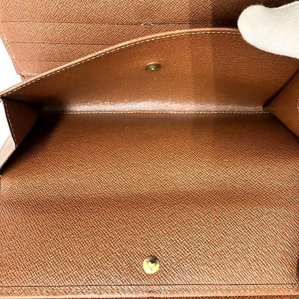 ルイヴィトン モノグラム 3つ折り長財布