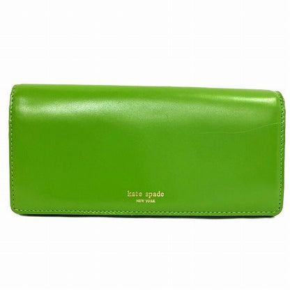 ケイトスペードニューヨーク レザー長財布
