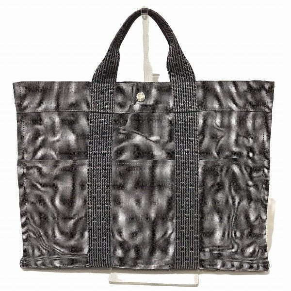 エルメス エールライントートMM キャンバス トートバッグ