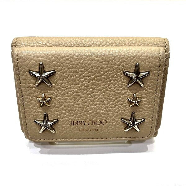 ジミー・チュウ スタースタッズ レザー財布