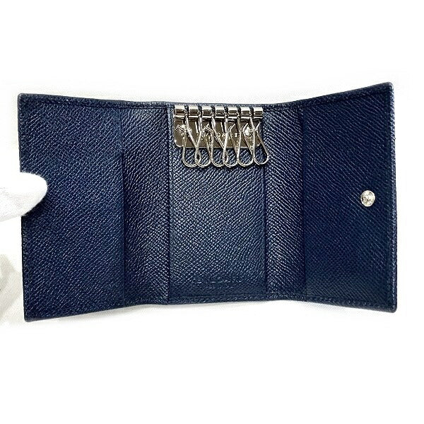 ブルガリ BVLGARI マン カーフ レザー キーケース