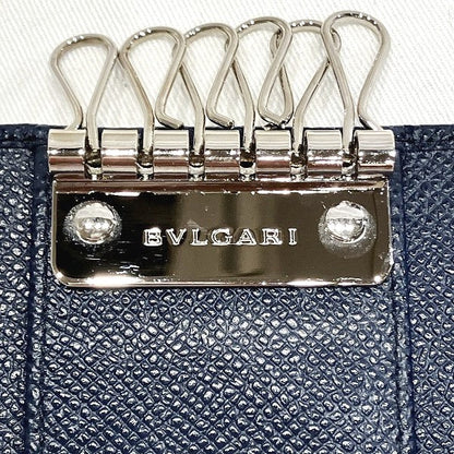 ブルガリ BVLGARI マン カーフ レザー キーケース