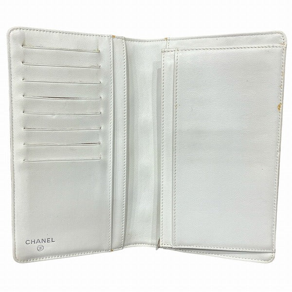 シャネル アイコンライン 二つ折り財布