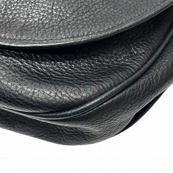 ロエベ ヘリテージ レザー ショルダーバッグ