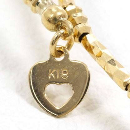 Au750 イエロー ゴールド アコヤ パール ブレスレット