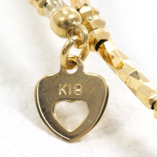 Au750 イエロー ゴールド アコヤ パール ブレスレット