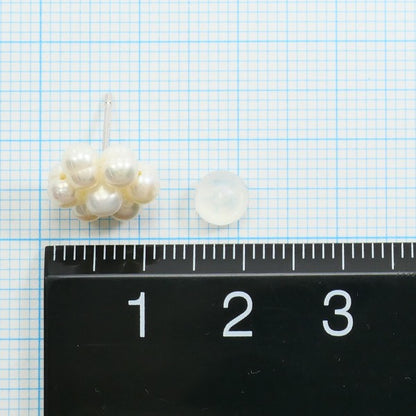 K14ホワイトゴールド パール ピアス