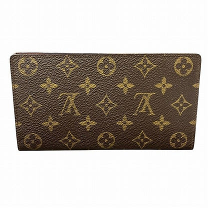 ルイヴィトン ポルトシェキエ ダブル モノグラム 長財布