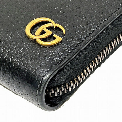グッチ GGマーモント レザー長財布