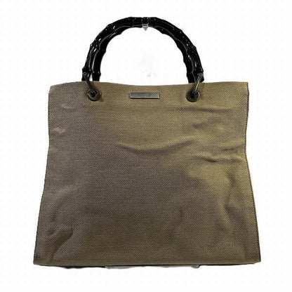 グッチ バンブー ナイロンキャンバス トートバッグ