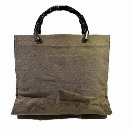 グッチ バンブー ナイロンキャンバス トートバッグ