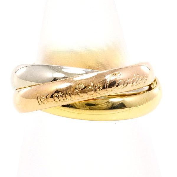 カルティエ トリニティ Au750 リング 9.5号