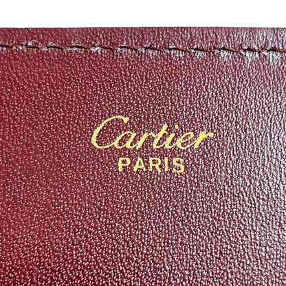 カルティエ マストライン レザークラッチバッグ