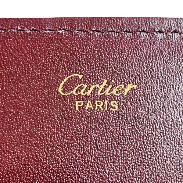 カルティエ マストライン レザークラッチバッグ