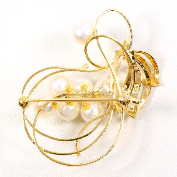 Au750 アコヤ パール ブローチ