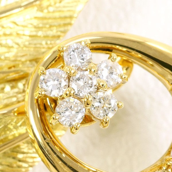 Au750 イエロー ゴールド ブローチ