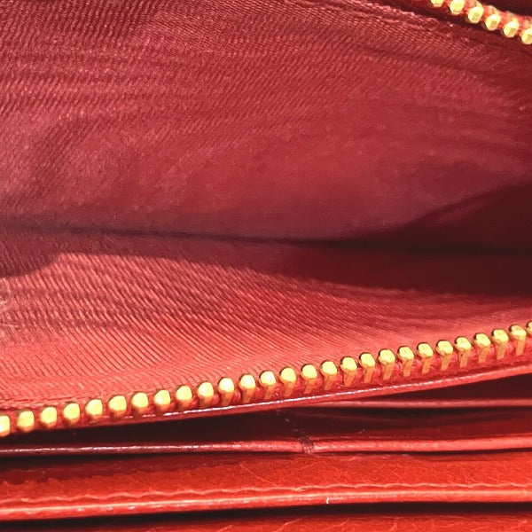 ミュウミュウ マテラッセ レザー長財布