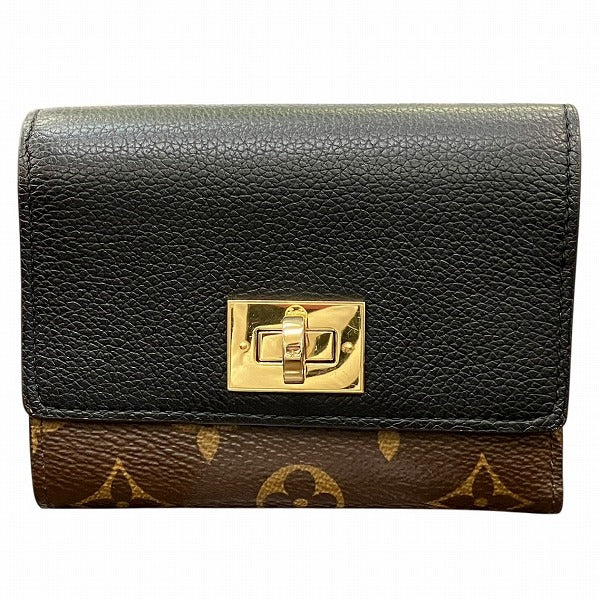 ルイヴィトン ポルトフォイユヴィクトリーヌ モノグラム 三つ折り財布