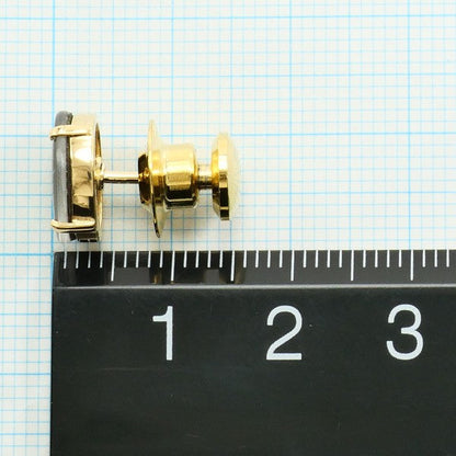 14K イエロー ゴールド 合金 アンモライト ブローチ