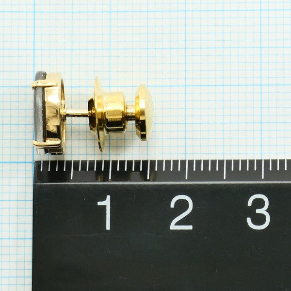 14K イエロー ゴールド 合金 アンモライト ブローチ