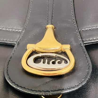 グッチ レザーショルダーバッグ